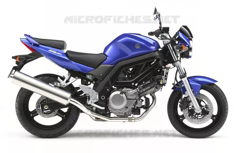 * PHOTOGRAPHIE DE COULEUR SV650K5 * Suzuki MOTO 650 SV-S 2004  SV650SUK4(E2)