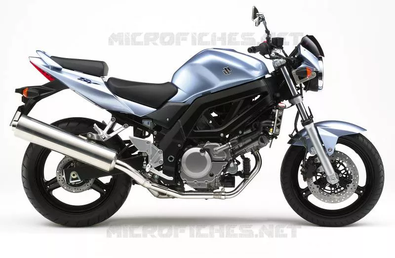 * PHOTOGRAPHIE DE COULEUR SV650K6 * Suzuki MOTO 650 SV 2006  SV650UK6(E2)
