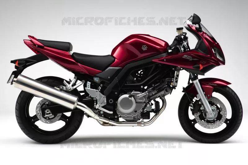 * PHOTOGRAPHIE DE COULEUR SV650SAK7 * Suzuki MOTO 650 SV-S 2007  SV650SUAK7(E2)