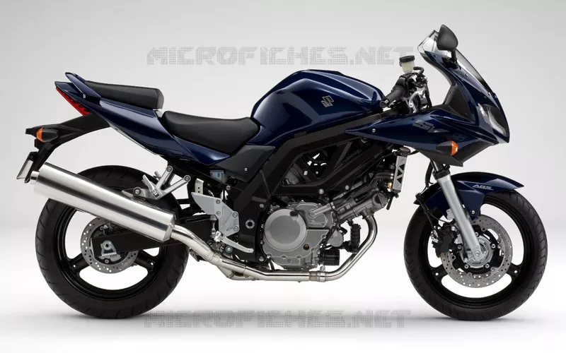 * PHOTOGRAPHIE DE COULEUR SV650SAK8 * Suzuki MOTO 650 SV 2009  SV650SK9(E3/E28)