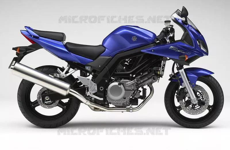 * PHOTOGRAPHIE DE COULEUR SV650SK5 * Suzuki MOTO 650 SV-S 2004  SV650SUK4(E2)