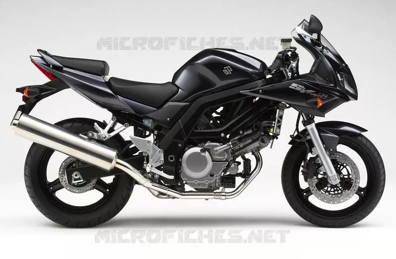 * PHOTOGRAPHIE DE COULEUR SV650SK6 * Suzuki MOTO 650 SV-S 2005  SV650SUK5(E2)