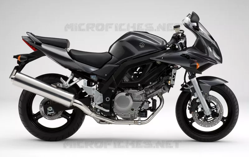 * PHOTOGRAPHIE DE COULEUR SV650SK8 * Suzuki MOTO 650 SV 2008  SV650UAK8(E2)