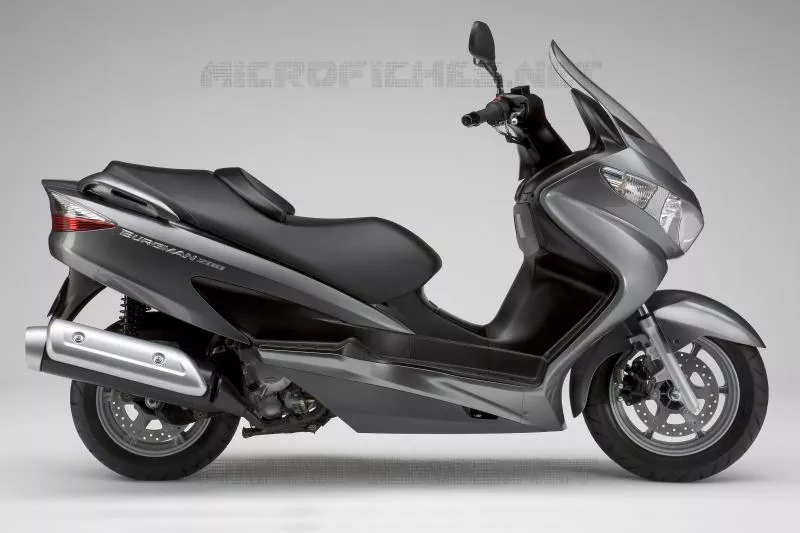 * PHOTOGRAPHIE DE COULEUR UH200K7 * Suzuki SCOOTER 200 BURGMAN 2008  UH200K8(P19)
