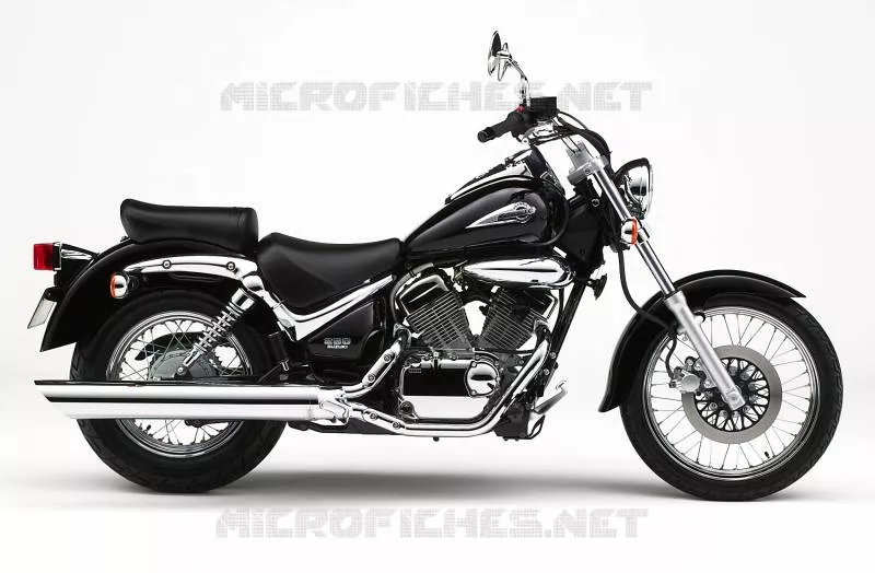 * PHOTOGRAPHIE DE COULEUR VL250K6 * Suzuki MOTO 250 INTRUDER 2005  VL250K5(E19)