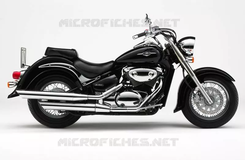 * PHOTOGRAPHIE DE COULEUR VL800K6 * Suzuki MOTO 800 VOLUSIA 2009  VL800K9(E3/E28)