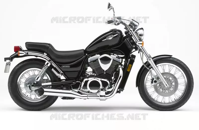 * PHOTOGRAPHIE DE COULEUR VS800K5 * Suzuki MOTO 800 INTRUDER 2001  VS800GLK1(E3/E28)