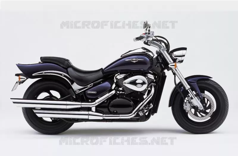 * PHOTOGRAPHIE DE COULEUR VZ800K7 * Suzuki MOTO 800 MARAUDER 2007  VZ800ZUK7(E2)