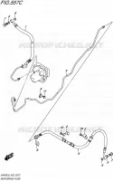 DURITE DE FREIN ARRIERE (AN400AL6 E19) pour Suzuki BURGMAN 400 2016