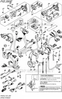 FAISCEAU ELECTRIQUE (AN400ZAL6 E19) pour Suzuki BURGMAN 400 2016