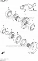TRANSMISSION FINALE pour Suzuki BURGMAN 650 2016