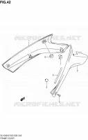 CARENAGES ARRIERE pour Suzuki V-STROM 1000 2006