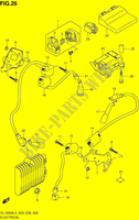 PARTIE ELECTRIQUE (DL1000AL4 E03) pour Suzuki V-STROM 1000 2014