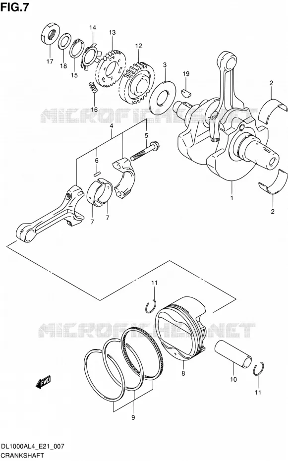 VILEBREQUIN Suzuki MOTO 1000 V-STROM 2014  DL1000A L4 (E21)