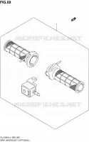 KIT POIGNEES CHAUFFANTES (OPTIONAL) pour Suzuki V-STROM 1000 2014
