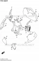 SUPPORTS / FIXATIONS CARENAGES pour Suzuki V-STROM 1000 2015