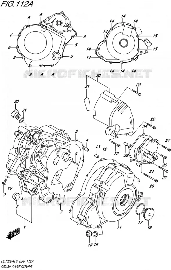 CARTER Suzuki MOTO 1000 V-STROM 2016  DL1000A L6 (E99)
