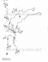 DURITE DE FREIN AVANT (DL650AL1 E19) pour Suzuki V-STROM 650 2011