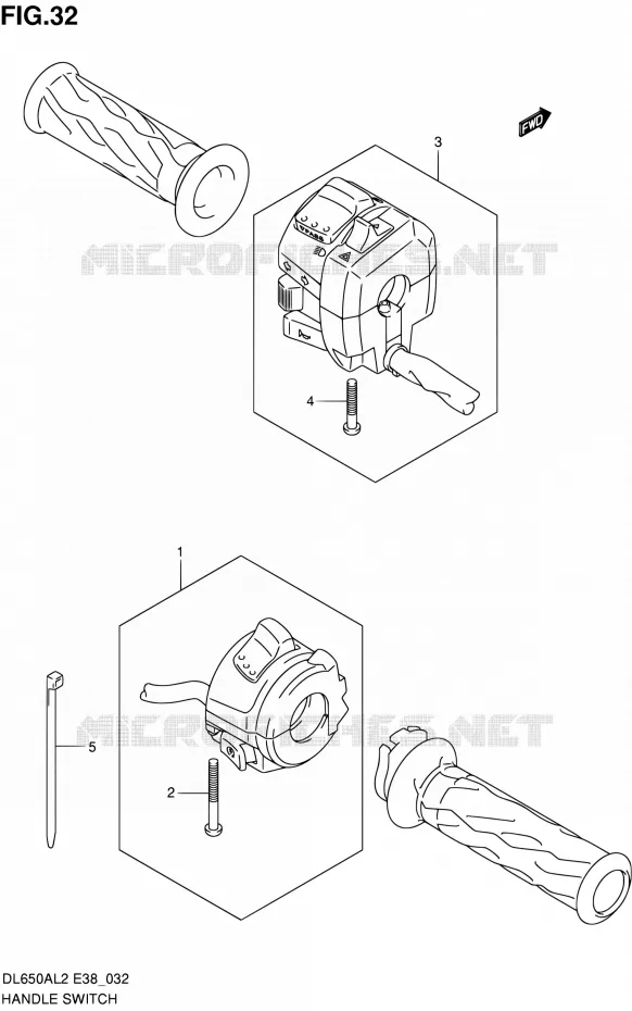 COMMODOS Suzuki MOTO 650 V-STROM 2012  DL650A L2 (E38)