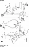PARTIE ELECTRIQUE (DL650AL3 E33) pour Suzuki V-STROM 650 2013