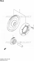 ROUE LIBRE DE DEMARREUR pour Suzuki V-STROM 650 2013