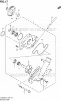 POMPE A EAU pour Suzuki V-STROM 650 2013