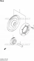 ROUE LIBRE DE DEMARREUR pour Suzuki V-STROM 650 2013