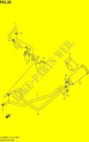 SYSTÈME DE RECYCLAGE VAPEURS CARBURANT pour Suzuki V-STROM 650 2014
