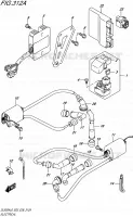 PARTIE ELECTRIQUE (DL650AL6 E28) pour Suzuki V-STROM 650 2016
