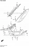 CARENAGES ARRIERE pour Suzuki V-STROM 650 2015
