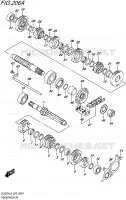 TRANSMISSION pour Suzuki V-STROM 650 2016