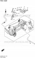 CORPS DE PAPILLON pour Suzuki V-STROM 650 2015