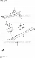 BEQUILLE pour Suzuki V-STROM 650 2015