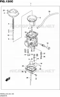 CARBURATEUR (DR200SL5 E33) pour Suzuki DR 200 2015