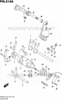 ENSEMBLE SELECTEUR DE VITESSES pour Suzuki DR 200 2015