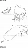 BOL DE PHARE pour Suzuki DR 650 2015