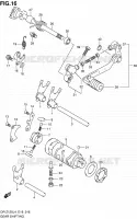 ENSEMBLE SELECTEUR DE VITESSES pour Suzuki DR-Z 125 2014