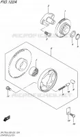 ROUE LIBRE DE DEMARREUR pour Suzuki DR-Z 70 2016