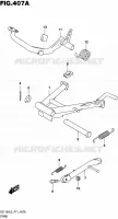 BEQUILLE pour Suzuki GS 110 2015