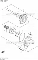 POMPE A EAU pour Suzuki BANDIT 1250 2016