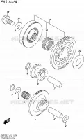 ROUE LIBRE DE DEMARREUR pour Suzuki GSR 750 2015