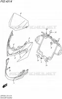 BOL DE PHARE pour Suzuki GSR 750 2015