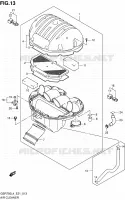 FILTRE A AIR pour Suzuki GSR 750 2014