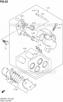 ETRIER DE FREIN AVANT pour Suzuki GSR 750 2014