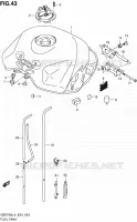 RESERVOIR D'ESSENCE pour Suzuki GSR 750 2014