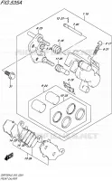 ETRIER DE FREIN AVANT pour Suzuki GSR 750 2016
