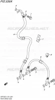DURITE DE FREIN AVANT pour Suzuki GSR 750 2014