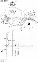 RESERVOIR D'ESSENCE pour Suzuki GSR 750 2014