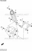 BIELLETTE D'AMORTISSEUR pour Suzuki GSR 750 2015