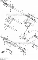 ENSEMBLE SELECTEUR DE VITESSES pour Suzuki GSX-F 1250 2015